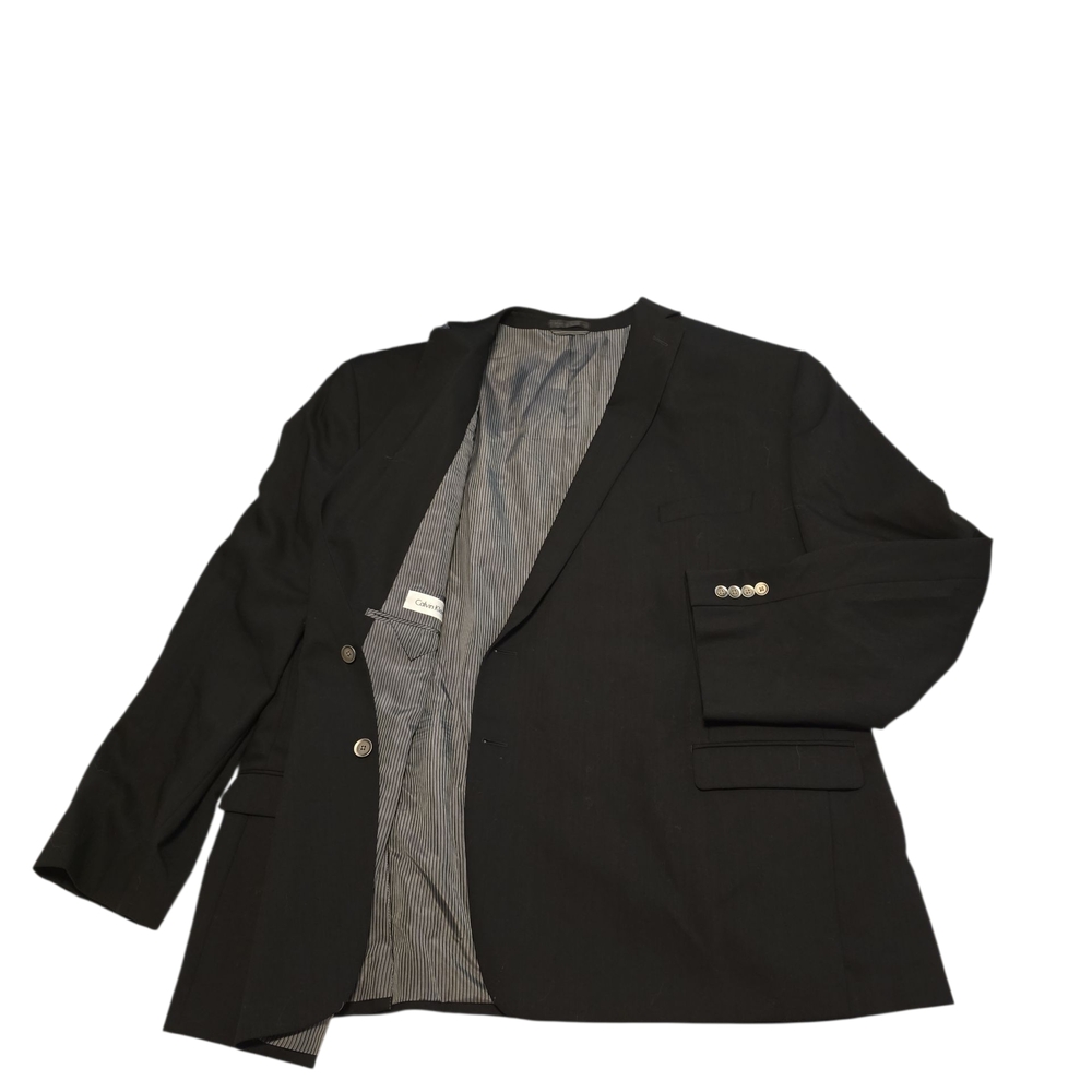 Calvin Klein Collection Black Blazer with Silver Accents